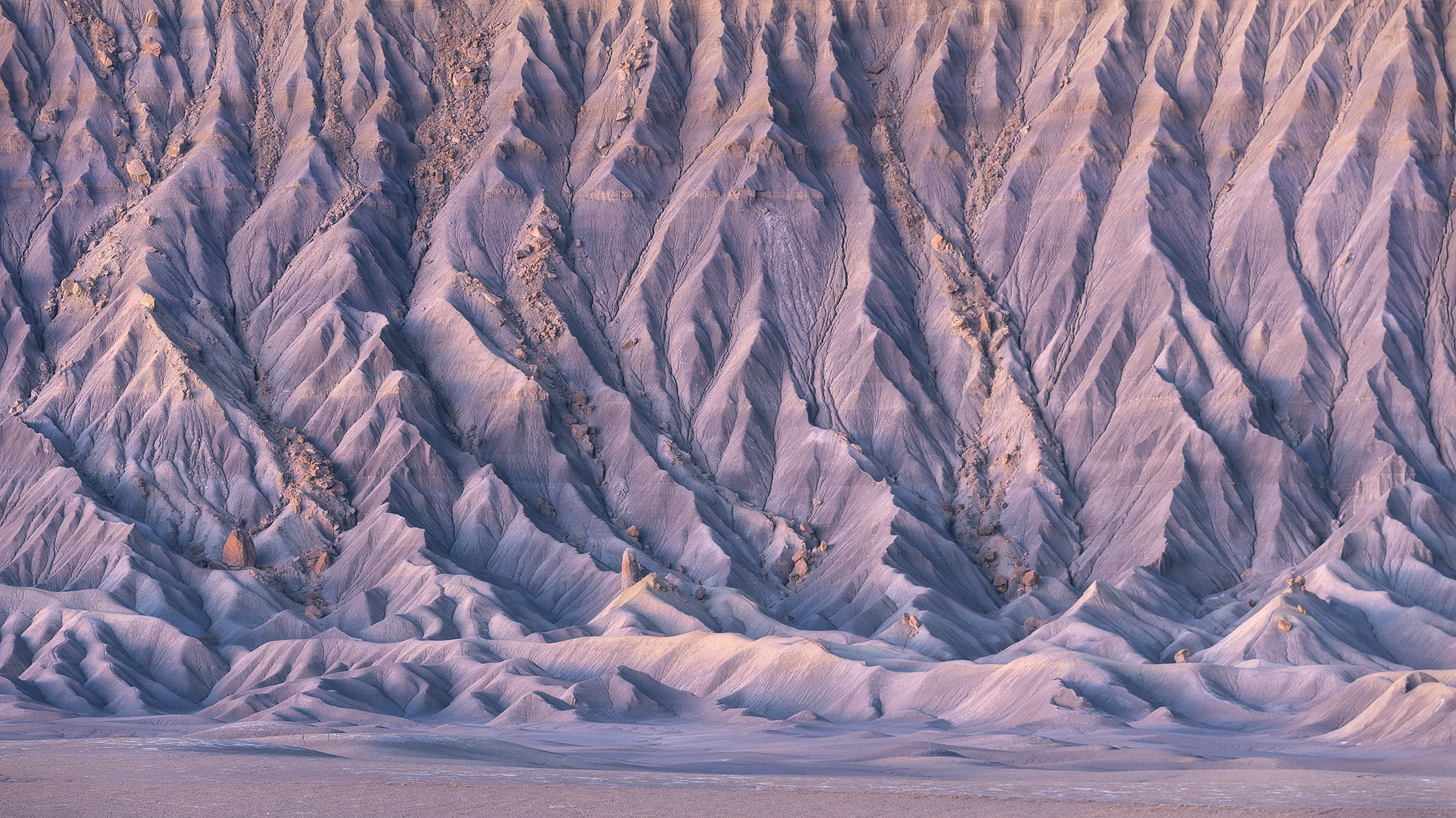 Layered Time — colorful layers of Mancos Shale in the Utah Badlands